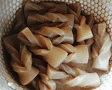 おうち居酒屋★手綱こんにゃく作り方3写真