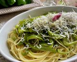 ピーマンとしらすのペペロンチーノパスタ作り方4写真