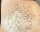 春巻きの皮でシラスと大葉のpizza作り方2写真