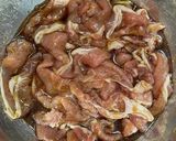 サナギ入りピリ辛豚の生姜焼き作り方1写真