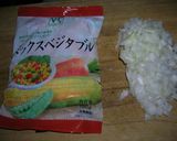 冷凍食品で、簡単「シーフードおこわ」作り方1写真