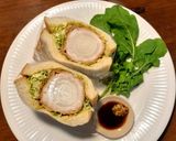新玉葱の芯入りミルフィーユ豚カツサンド作り方4写真