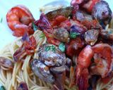 激うま♡スパゲッティペスカトーレ作り方17写真