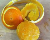 オレンジを食べやすくカット作り方1写真