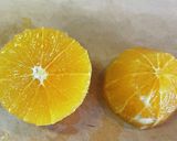 オレンジを食べやすくカット作り方2写真