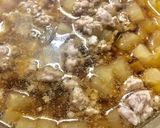 レンチンで簡単✨豚挽肉入りトロミ大根煮作り方2写真