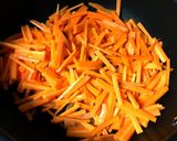 にんじんのごま油炒め作り方1写真