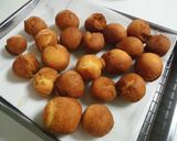 ＠みんな大好き！米粉のサーターアンダギー作り方5写真