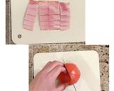 【家つま】麺つゆＢＬＴ♪作り方1写真