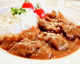圧力鍋無し♡コク旨♡牛すじカレー♡作り方20写真