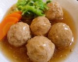 ＊＊鶏団子の甘辛煮＊＊作り方10写真