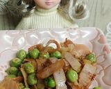 リカちゃん♡えんどう豆ベーコン旨醤油味作り方12写真