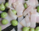 リカちゃん♡えんどう豆ベーコン旨醤油味作り方7写真