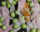 リカちゃん♡えんどう豆ベーコン旨醤油味作り方9写真