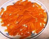 副菜♡作り置き♡弁当♡春雨サラダゆかり味作り方1写真