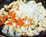 ステーキソースでチキンライス。作り方3写真