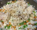 ステーキソースでチキンライス。作り方5写真