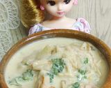 リカちゃん♡チキン豆乳シチュー໒꒱·ﾟ作り方24写真