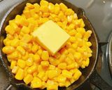 スキレットで本格的♡簡単コーンバター作り方1写真