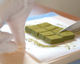 抹茶のチョコレートチーズケーキ作り方31写真