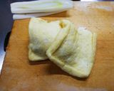 魚焼きグリル活用、油揚げのねぎつめ焼き！作り方1写真