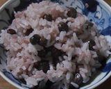 えんどうご飯が赤飯になる不思議作り方4写真