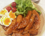 簡単まいうー！ささみのガーリック醤油！作り方12写真