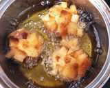 サクサク美味しい♡エビ団子の紫陽花揚げ作り方5写真