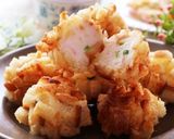 サクサク美味しい♡エビ団子の紫陽花揚げ作り方7写真