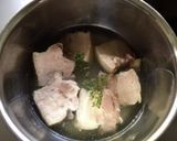 ハーブ香る、塩味洋風角煮作り方4写真