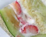 本格*丸ごとメロンケーキ（完熟OK♪）作り方62写真