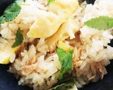たけのことツナの炊き込みご飯作り方11写真