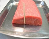 塩で旨い！ローストビーフ作り方1写真