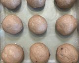 可愛いチョコチップちぎりメロンパン作り方3写真