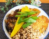 肉♡肉のガッツリ丼作り方5写真