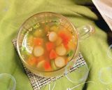 色々野菜とオクラの星スープ作り方24写真