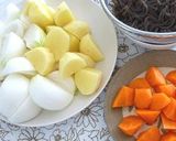 しっかり味の肉じゃが作り方1写真