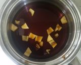 鶏レバーと砂肝の甘辛煮★作り方3写真
