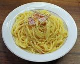 卵多めで黄金のカルボナーラ作り方7写真