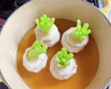 丸ごと蕪のひき肉詰めあんかけ作り方8写真