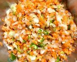 ふんわり美味しい♪野菜たっぷりメンチカツ作り方1写真
