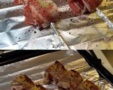 ミニトマトの豚肉巻き串焼きニンニク風味作り方9写真
