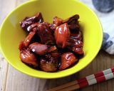 鶏レバーと砂肝の甘辛煮★作り方8写真