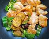 15分で完成！鶏もも肉と夏野菜の甘酢炒め作り方6写真