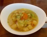 野菜と鶏肉の食べるヘルシーコンソメスープ作り方11写真