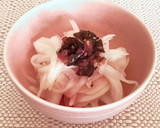 新玉ねぎの甘酢漬け＋きざみしば漬け作り方2写真