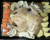 ポイントは焼く前の処理★鶏のオーブン焼き作り方6写真