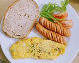 南国ホテルの朝食オムレツ作り方12写真