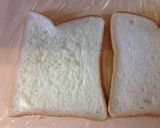 チーズ流出！ベーコンしめじのホットサンド作り方4写真