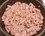 スキレットで、タレ旨ビーフペッパーライス作り方3写真